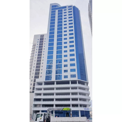 অ্যালুমিনিয়াম ফ্রেম ক্ল্যাডিং বাহ্যিক গ্লাস কার্টেন ওয়াল 6063-T5