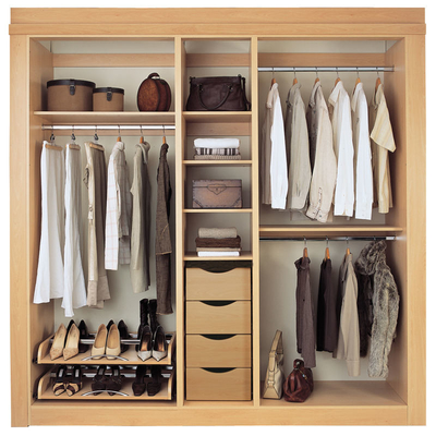 দরজা wardrobes ছাড়া কাস্টম তৈরি ডিজাইন আধুনিক জামাকাপড় মন্ত্রিসভা