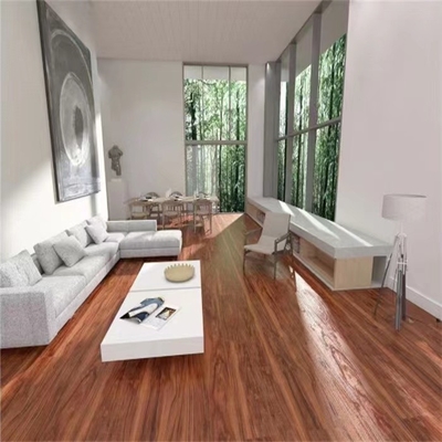 ISO14001 Wood Grain Flooring 4mm Rigid Core SPC Flooring with Click Lock