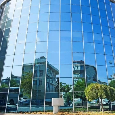 আবাসিক জন্য 24 মিমি উত্তাপ গ্লাস অ্যালুমিনিয়াম কার্টেন ওয়াল প্রোফাইল