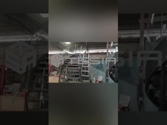 টেম্পারড গ্লাস ট্রেড ইজি ইনস সহ ইন্ডোর উচ্চ মানের স্টেইনলেস স্টীল রড ব্যালাস্টার সর্পিল সিঁড়ি