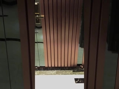 নতুন আধুনিক মেটাল ফ্ল্যাট বাহ্যিক নিরাপত্তা ইস্পাত কাঠের দরজা তুর্কি দরজা