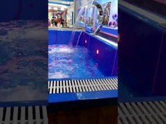 ফাইবারগ্লাস প্রিফ্যাব কাস্টমাইজড রঙ 20FT 40FT শিপিং কন্টেইনার UPVC উইন্ডো সহ সুইমিং পুল